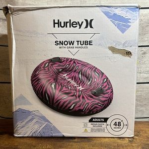 NIB Hurley‎ Snow Tube with Grab Handles